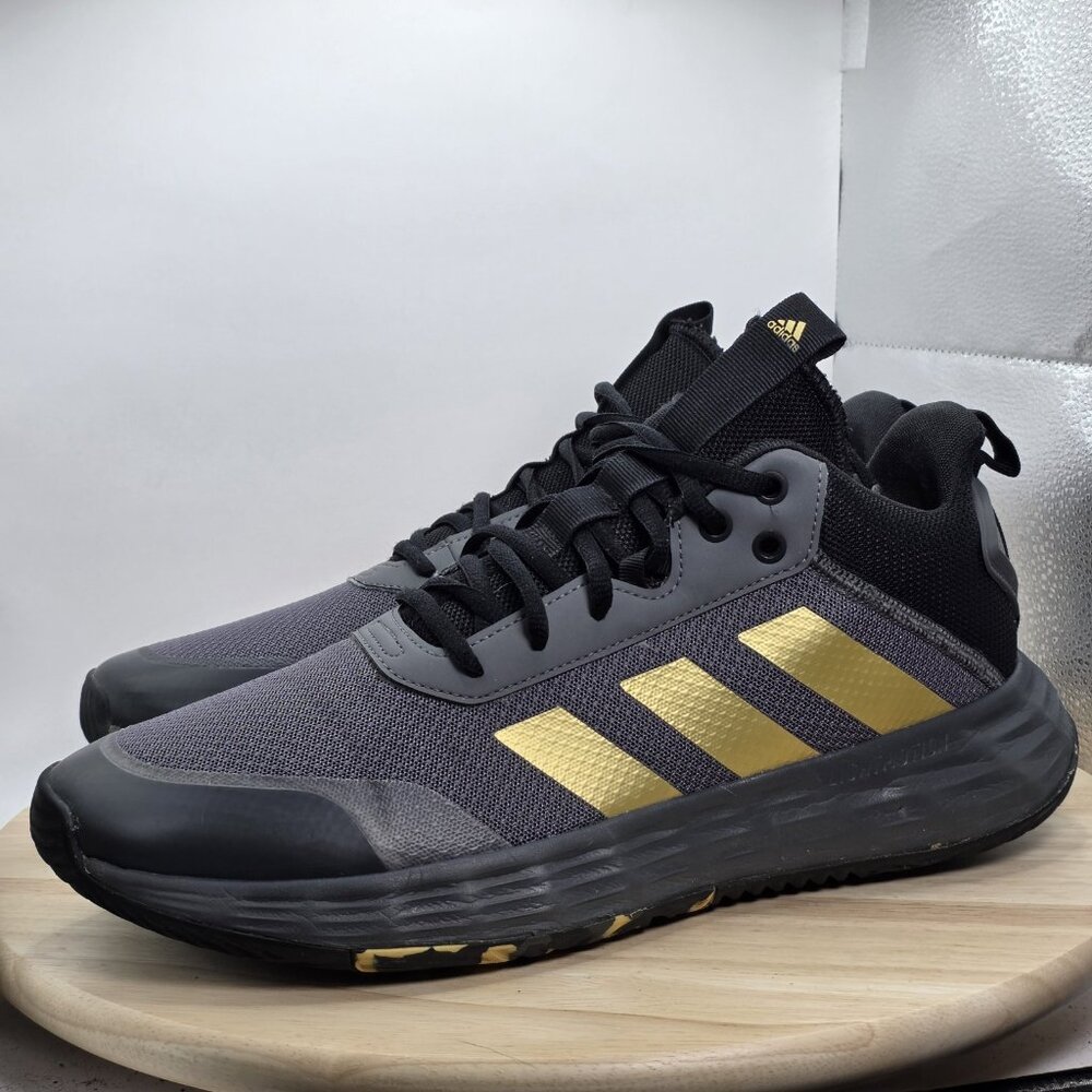 Mens Size 12 - Adidas Own The Game Basketball Shoes‎ Excellent Condition